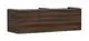 Hansgrohe-HG-Xelu-Q-Waschtischunterschrank-Nussbaum-Dunkel-1560-550-mit-2-Schubkaesten-fuer-Konsolen-mit-Aufsatzwaschtisch-geschliffen-Mattweiss-54073700 gallery number 1